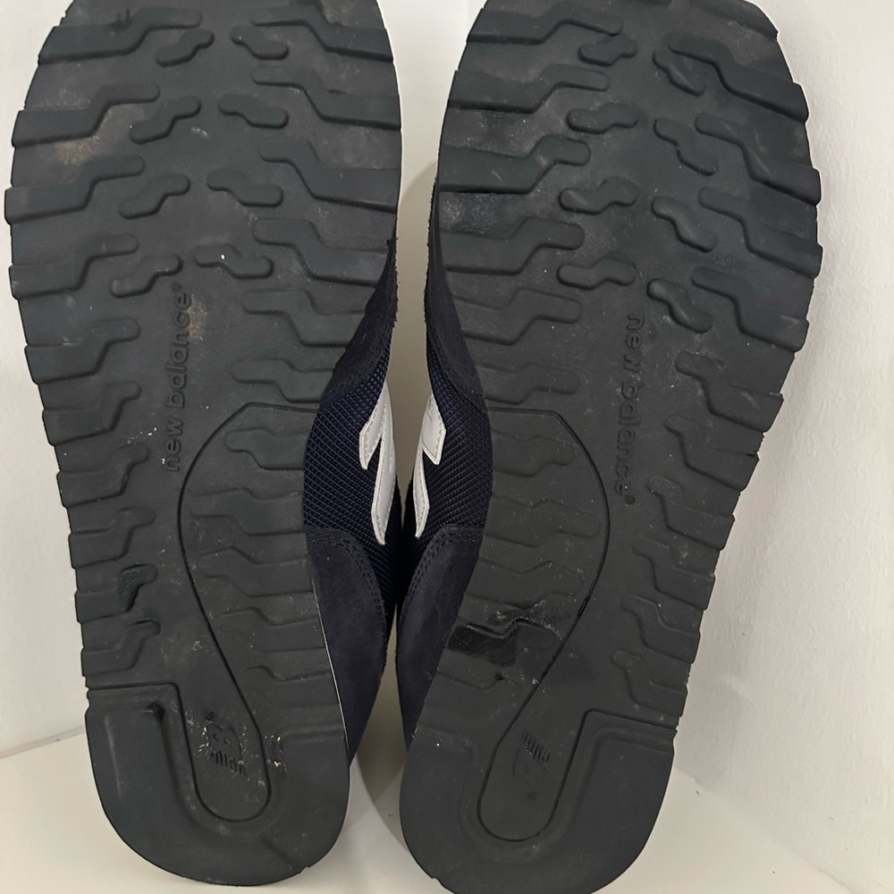 New Balance 411 Navy and White Athletic Shoes - Picture 3 of 8